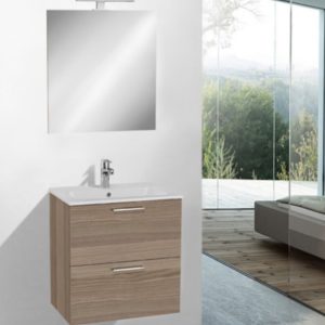 Mobile Completo di Specchio e Led 'Mia' Cordoba 60cm - VitrA - fronte
