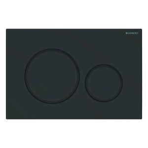 Piatra Sigma20 Doppio Comando Nero Opaco - Geberit