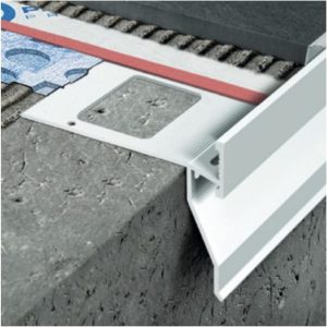 Profilo Alluminio Verniciato Proterrace Drain FDP sp. 12,5 mm Bianco- progress profili