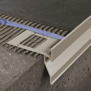 Profilo Alluminio Verniciato Proterrace Drain FDP  sp. 12,5 mm Grigio- progress profili