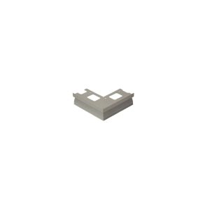 Angolare Per Profilo Alluminio Verniciato Proterrace Drain FDP  sp. 12,5 mm Grigio- progress profili