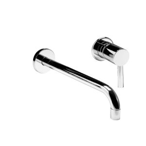 Miscelatore Lavabo a Muro On Solo Parte Esterna Cromo - Bongio