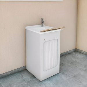 Mobile Lavatoio 45x50 'Lavacril' Bianco - Colavene